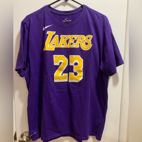 Other - Lakers Lebron James Nike Tee #23 - Used. Good condition. Lakers shirt XL